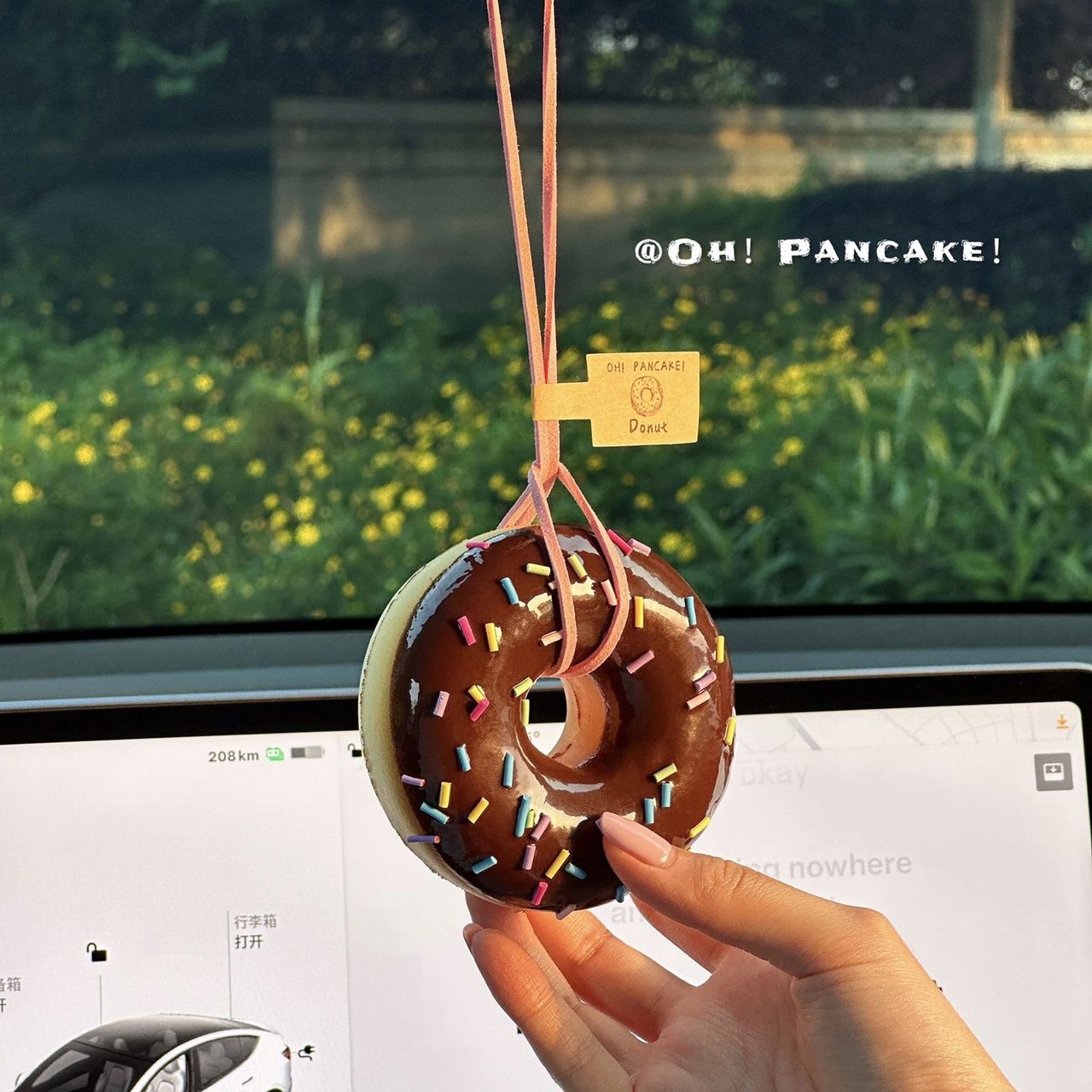 Donut Mirror Pendant