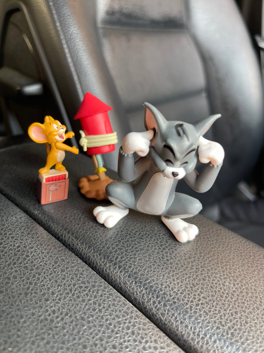 Tom & Jerry Rocket Ornament