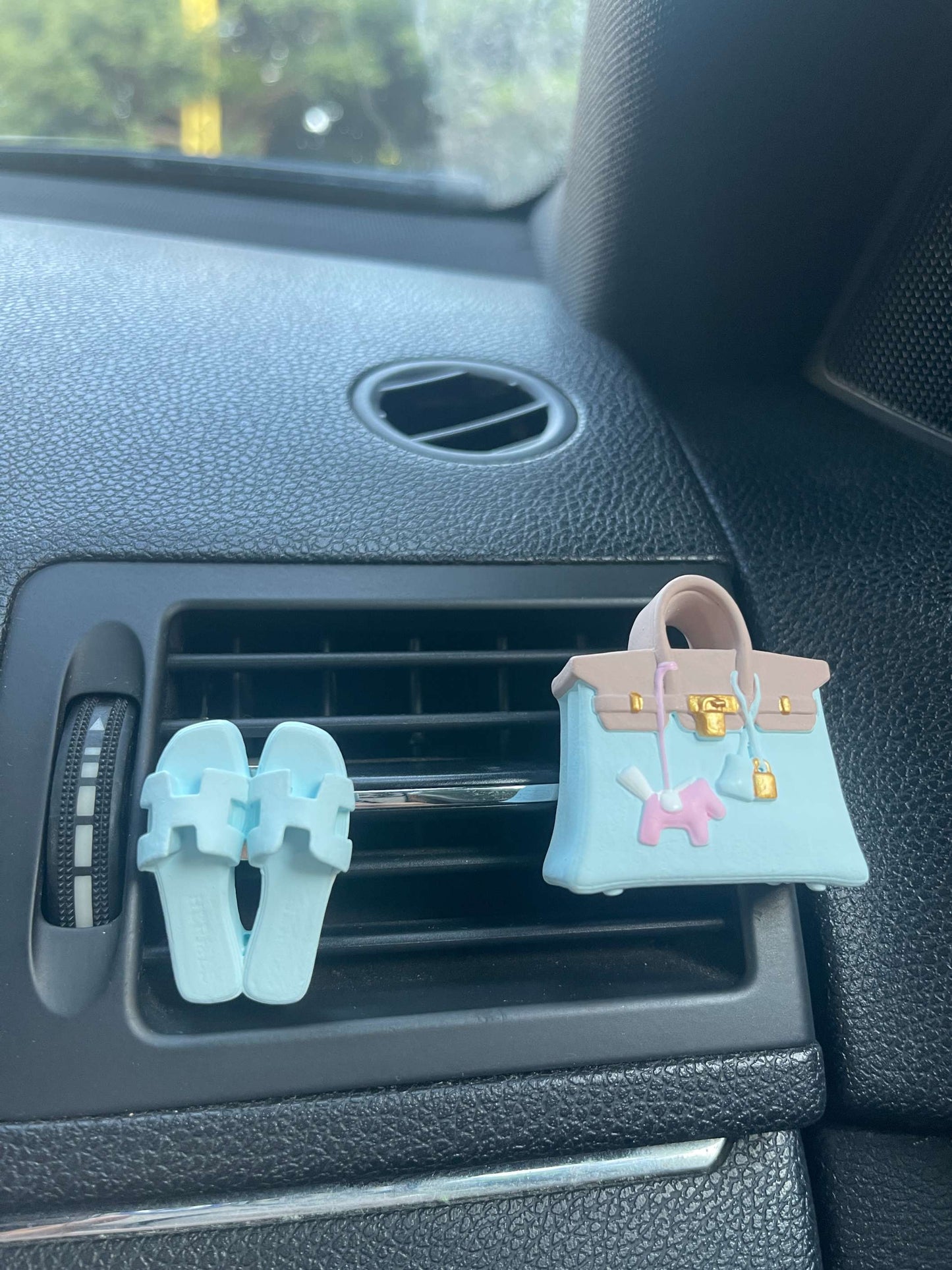 Bag & Slippers Car Diffuser Bundle