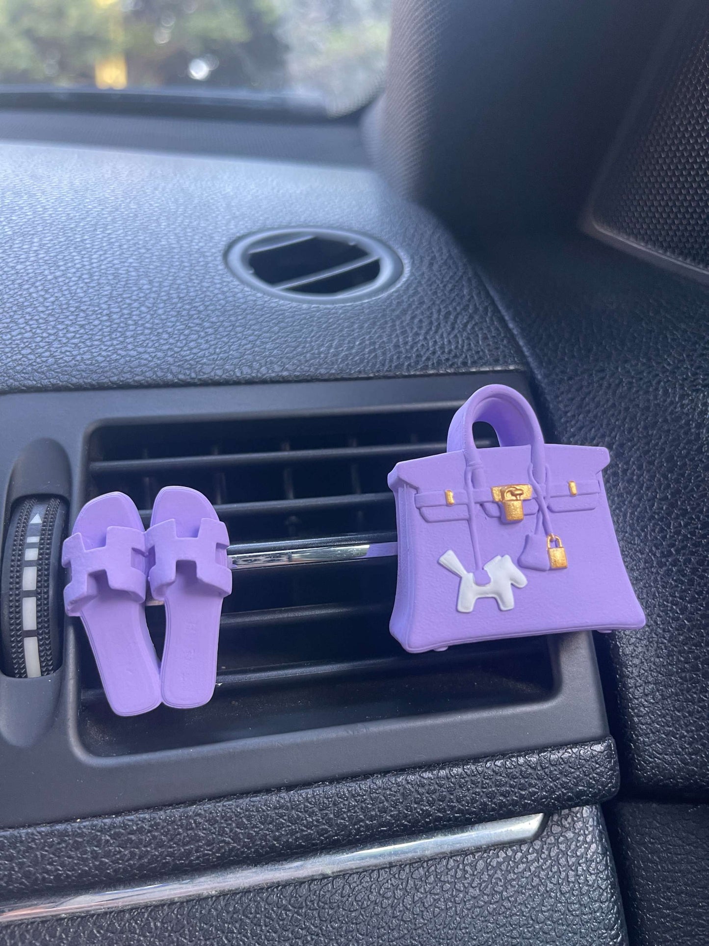 Bag & Slippers Car Diffuser Bundle
