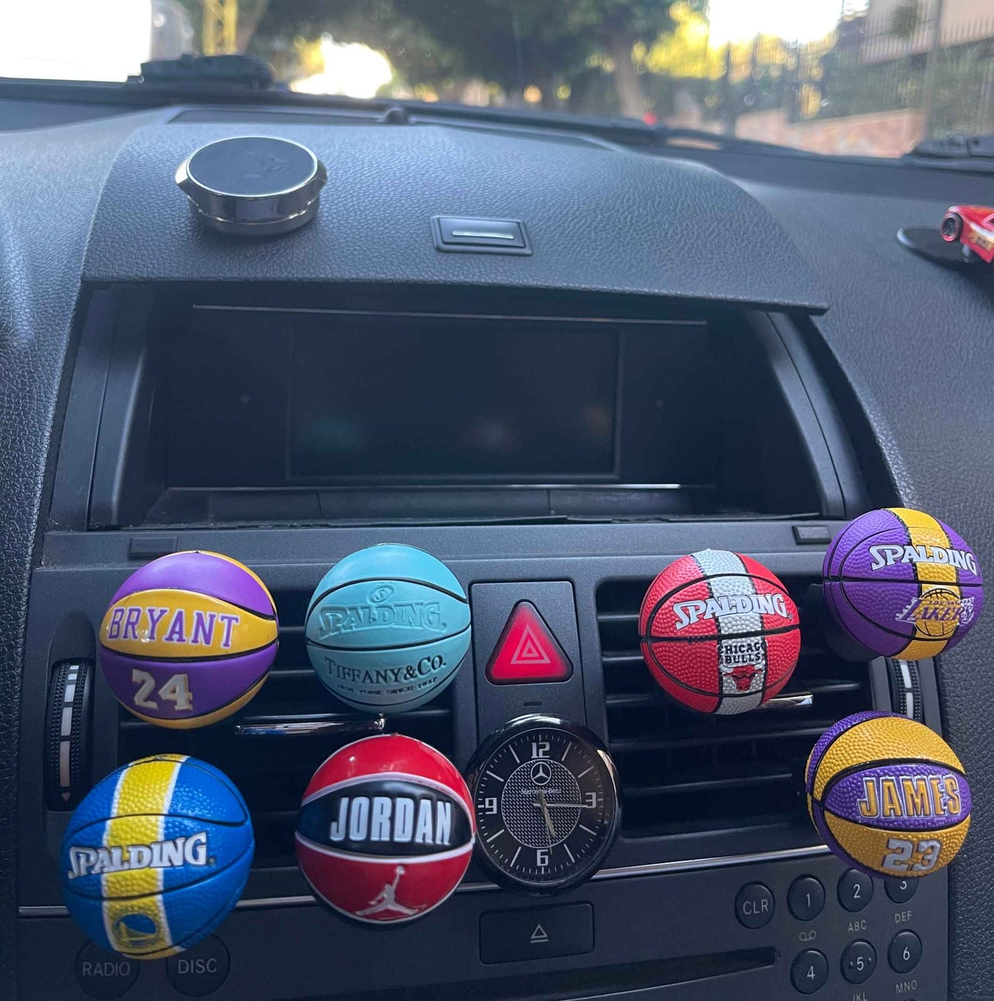 Basketball Car Aromatherapy Clip