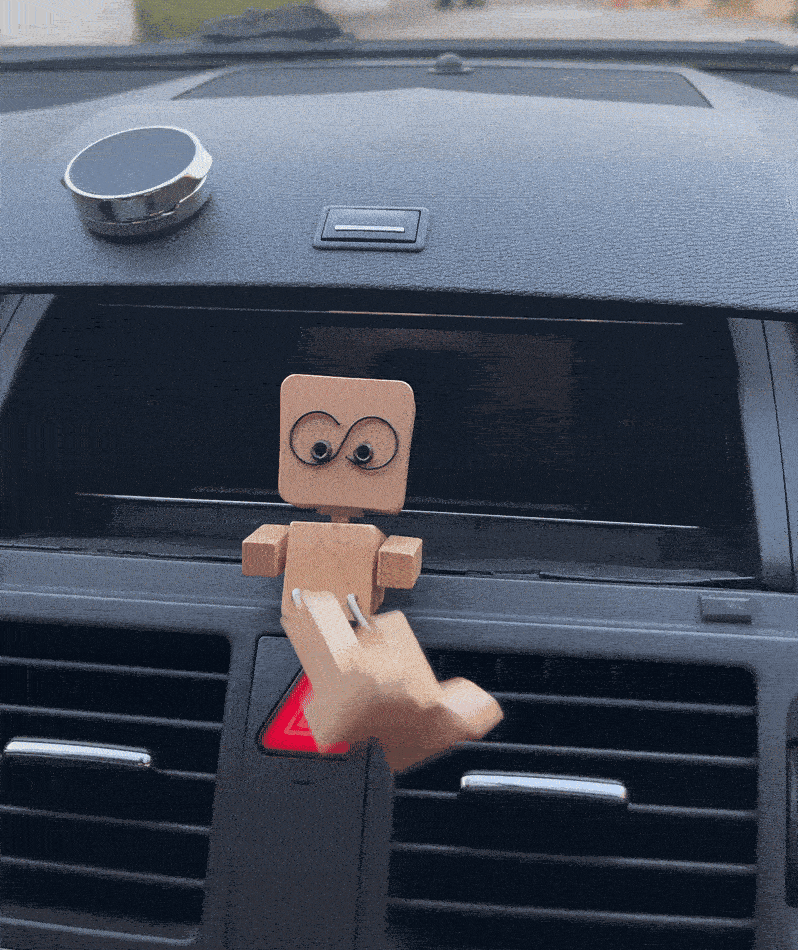 Woodtastic Car Ornament