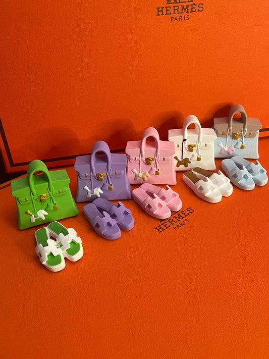 Bag & Slippers Car Diffuser Bundle